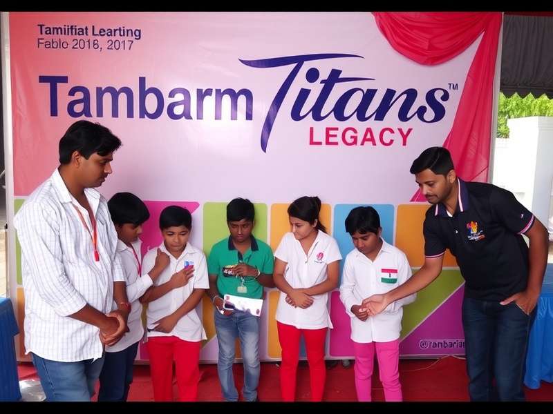 Indian players gathering for a Tambaram Titans Legacy tournament Tambaram Titans Legacy community event